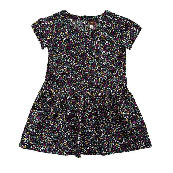 Tea Collection Floral Woven Pocket Dress 5 - Picture 1 of 5